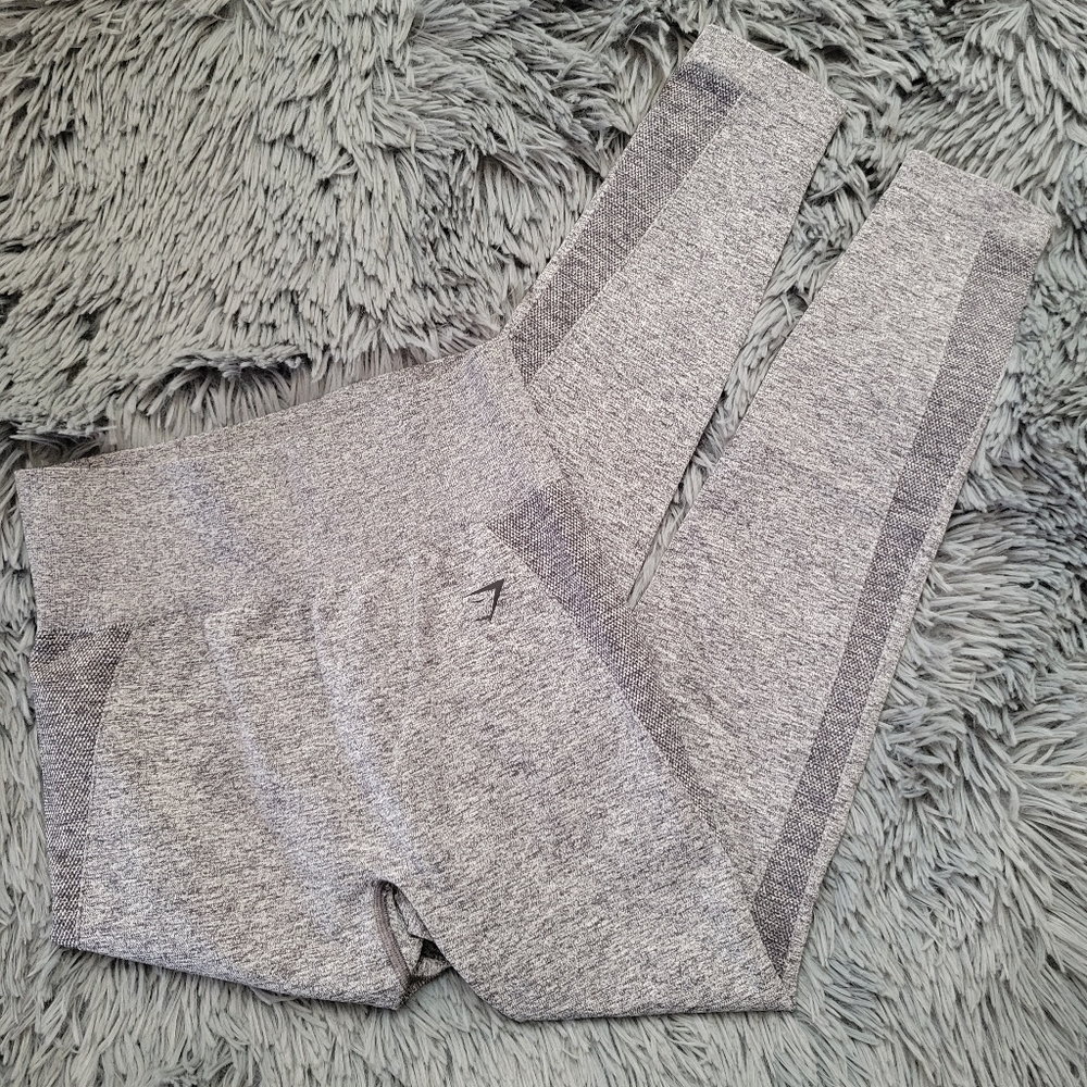 Gymshark Flex Gray & Black Leggings
